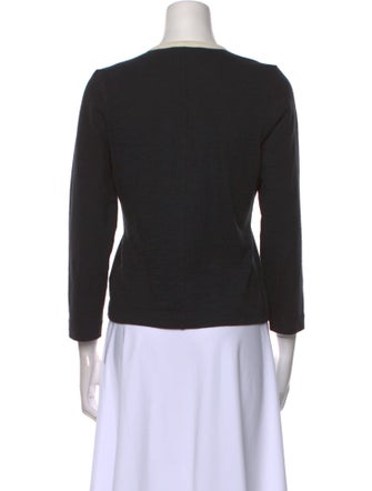 DÔEN Crew Neck Three-Quarter Sleeve Top