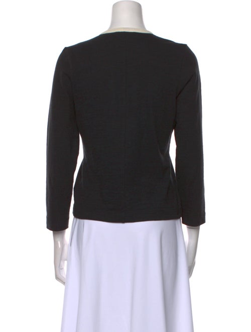 DÔEN Crew Neck Three-Quarter Sleeve Top