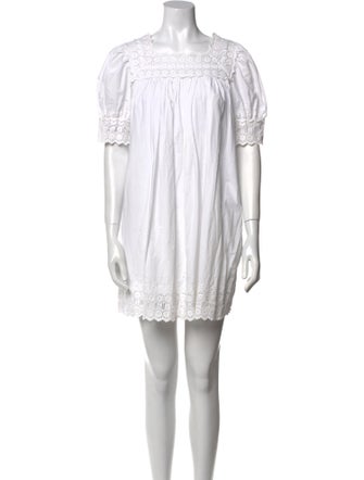 DÔEN Square Neckline Mini Dress