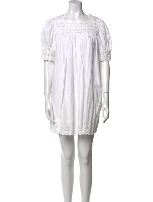 DÔEN Square Neckline Mini Dress