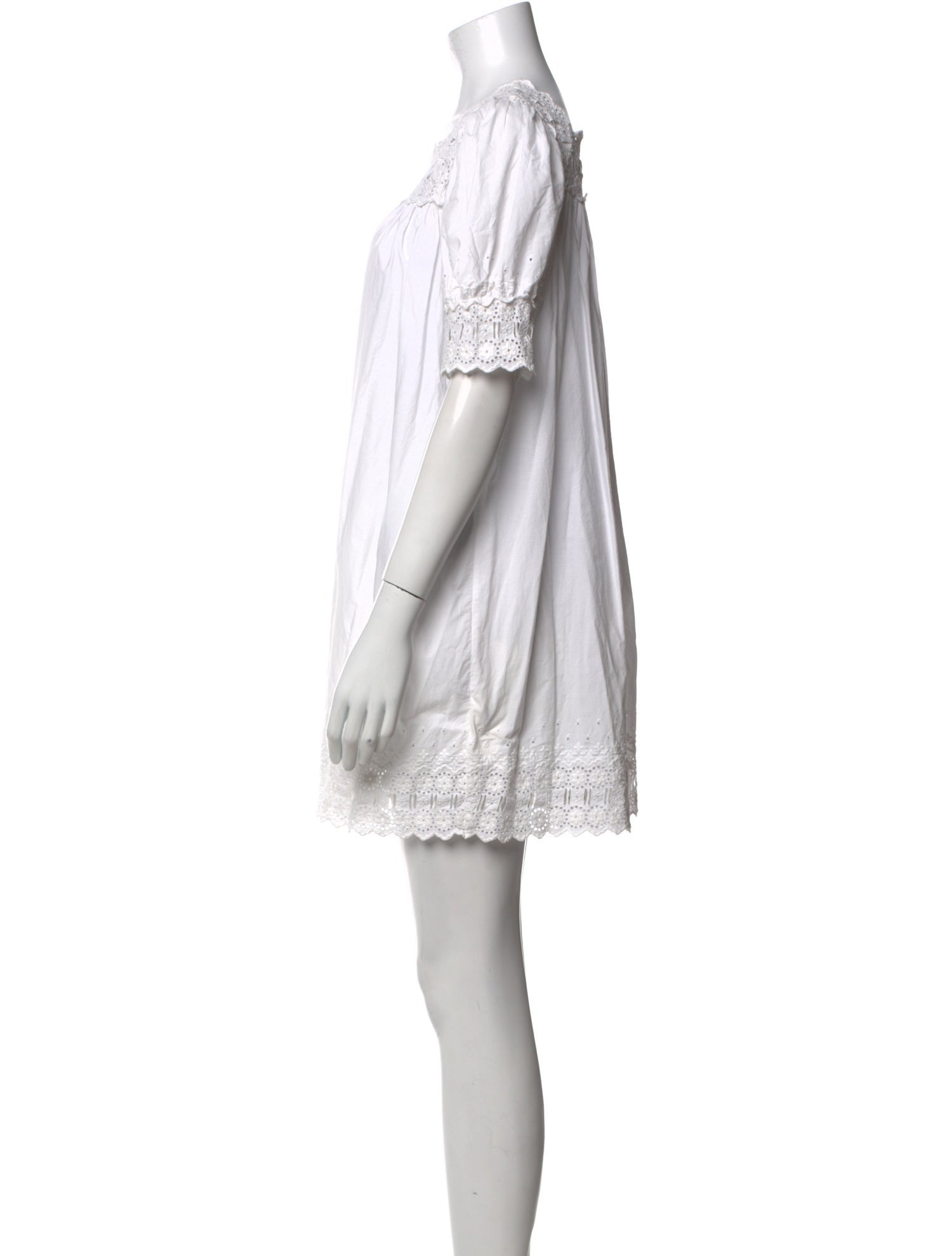 DÔEN Square Neckline Mini Dress