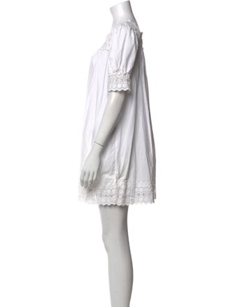 DÔEN Square Neckline Mini Dress