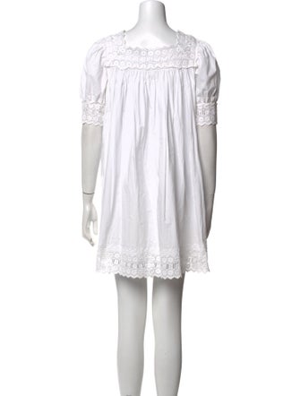 DÔEN Square Neckline Mini Dress