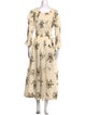 DÔEN Floral Print Long Dress