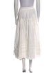 DÔEN Eyelet Trim Midi Length Skirt