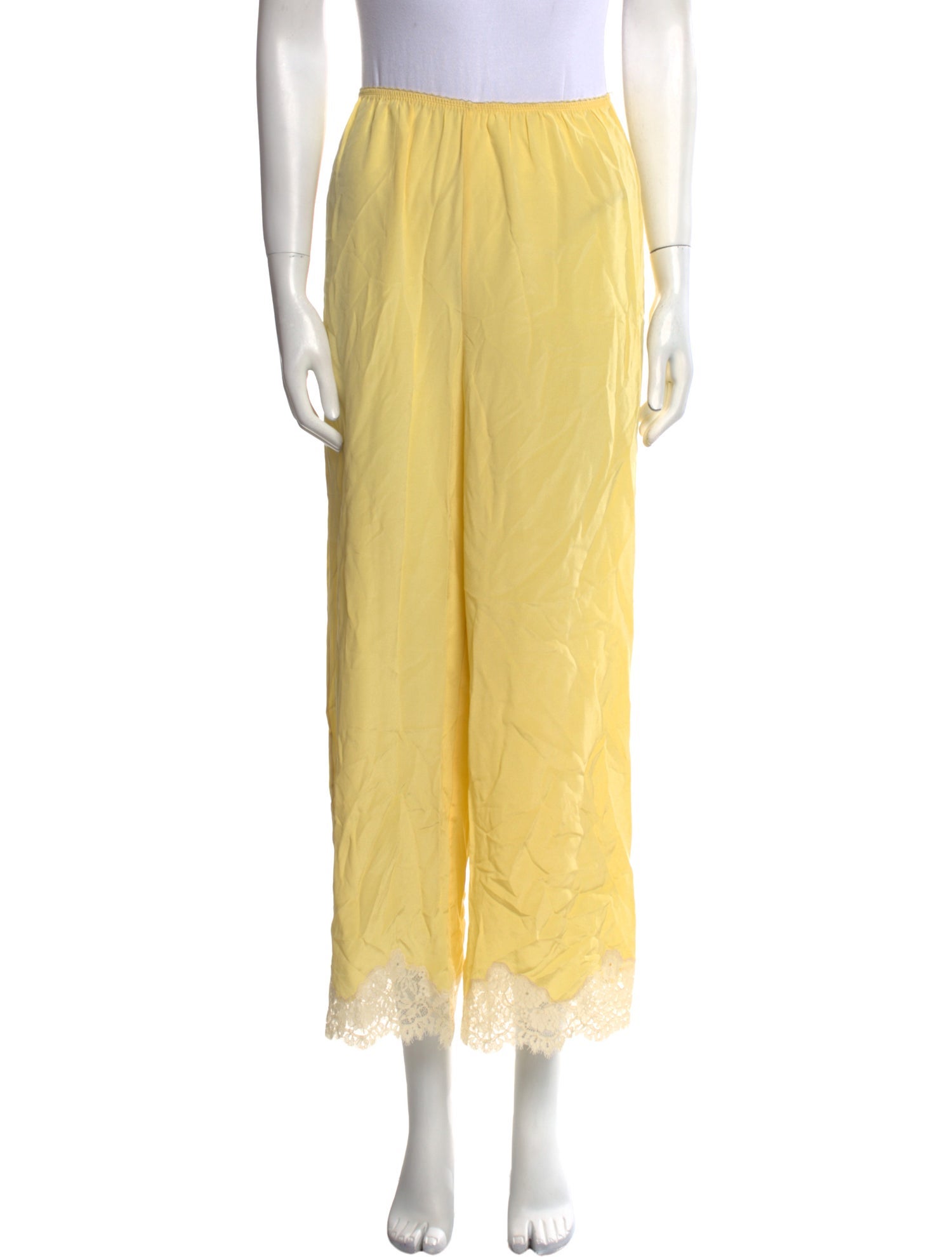 DÔEN Silk Wide Leg Pants