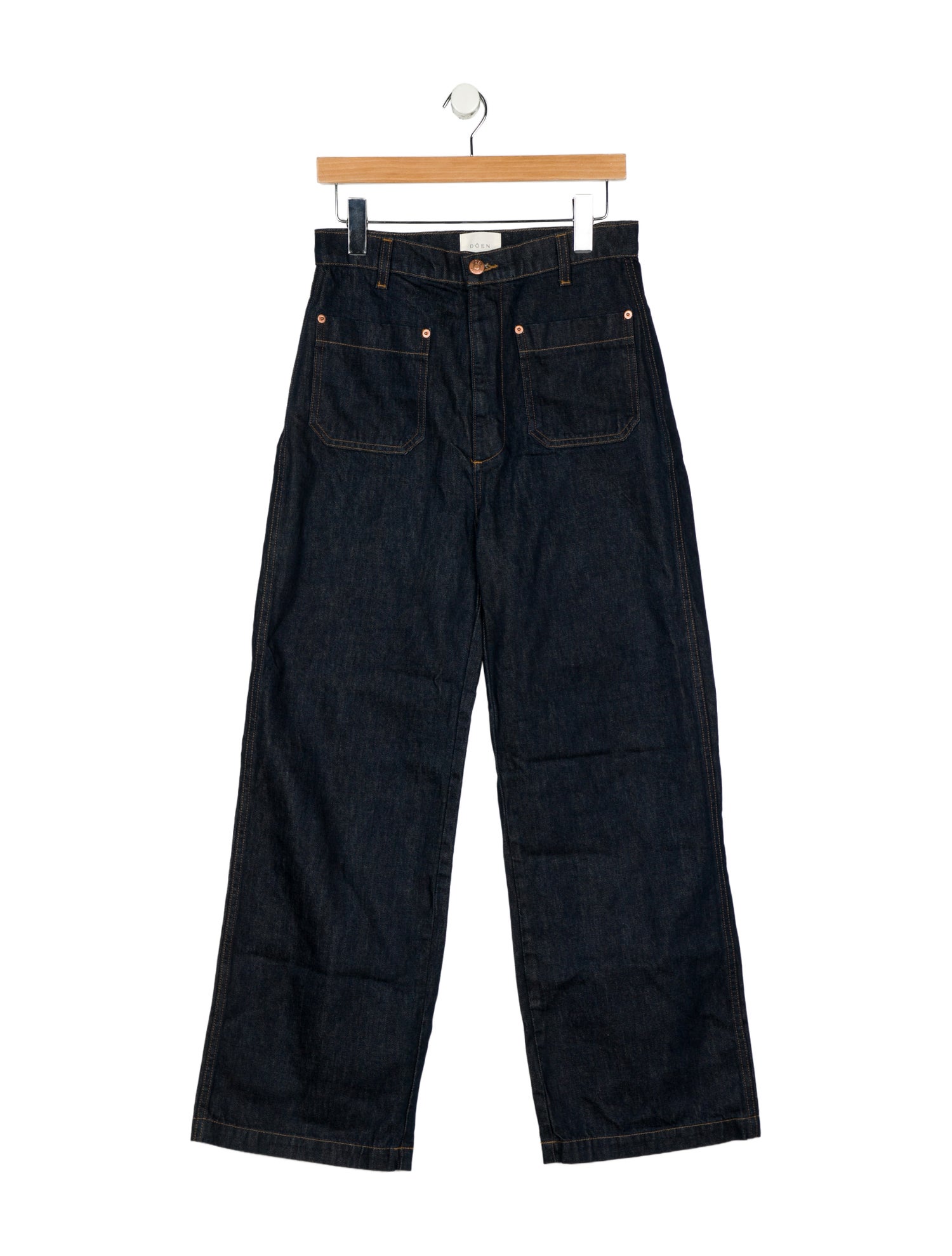 DÔEN High-Rise Wide Leg Jeans
