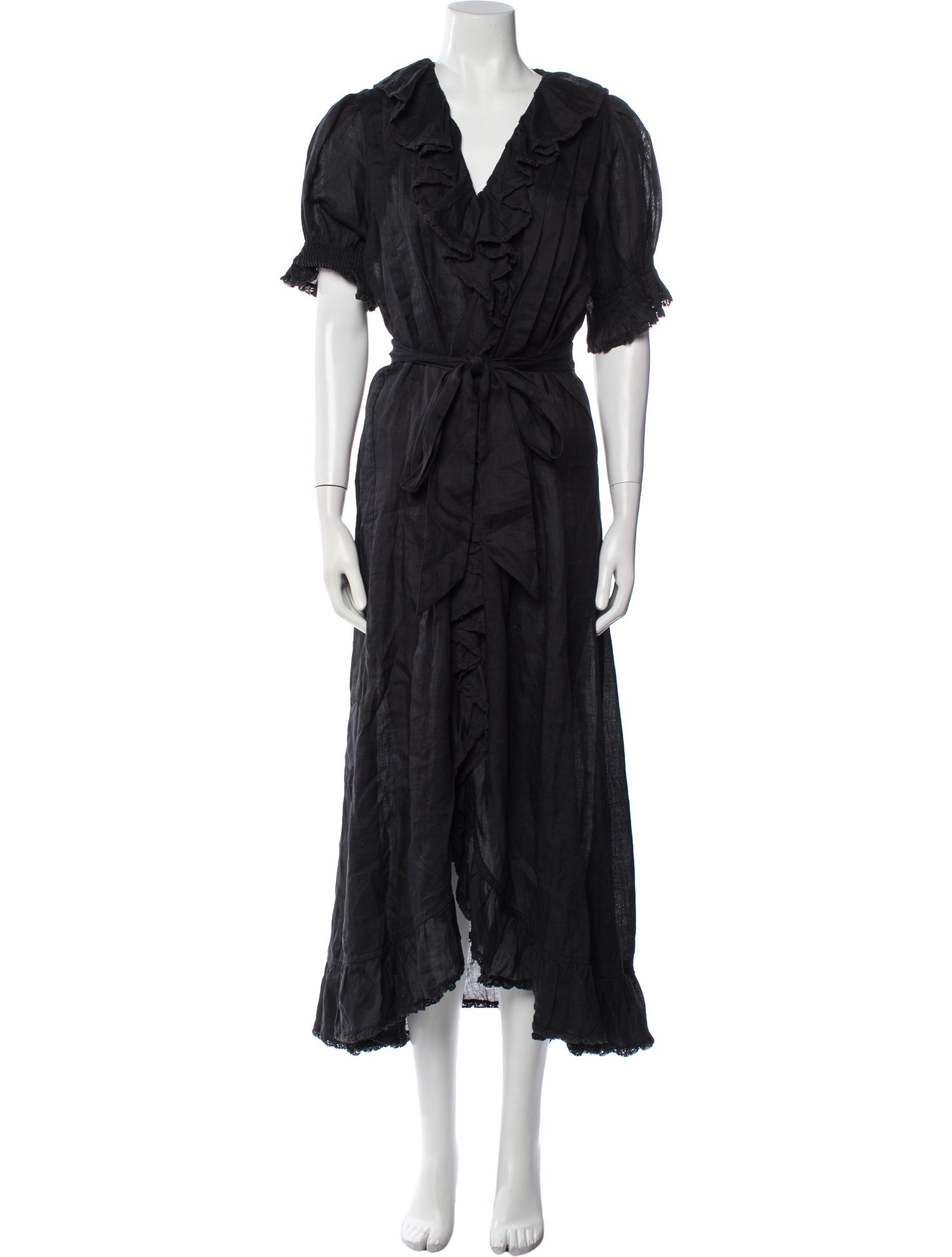 DÔEN V-Neck Long Dress