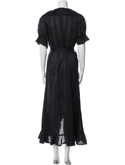 DÔEN V-Neck Long Dress