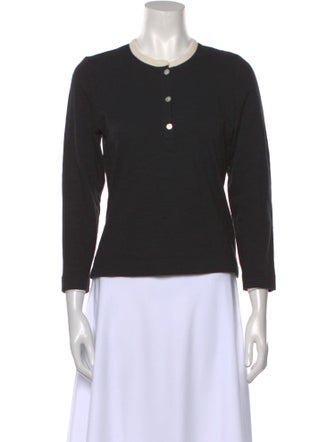 DÔEN Clover Crew Neck Top