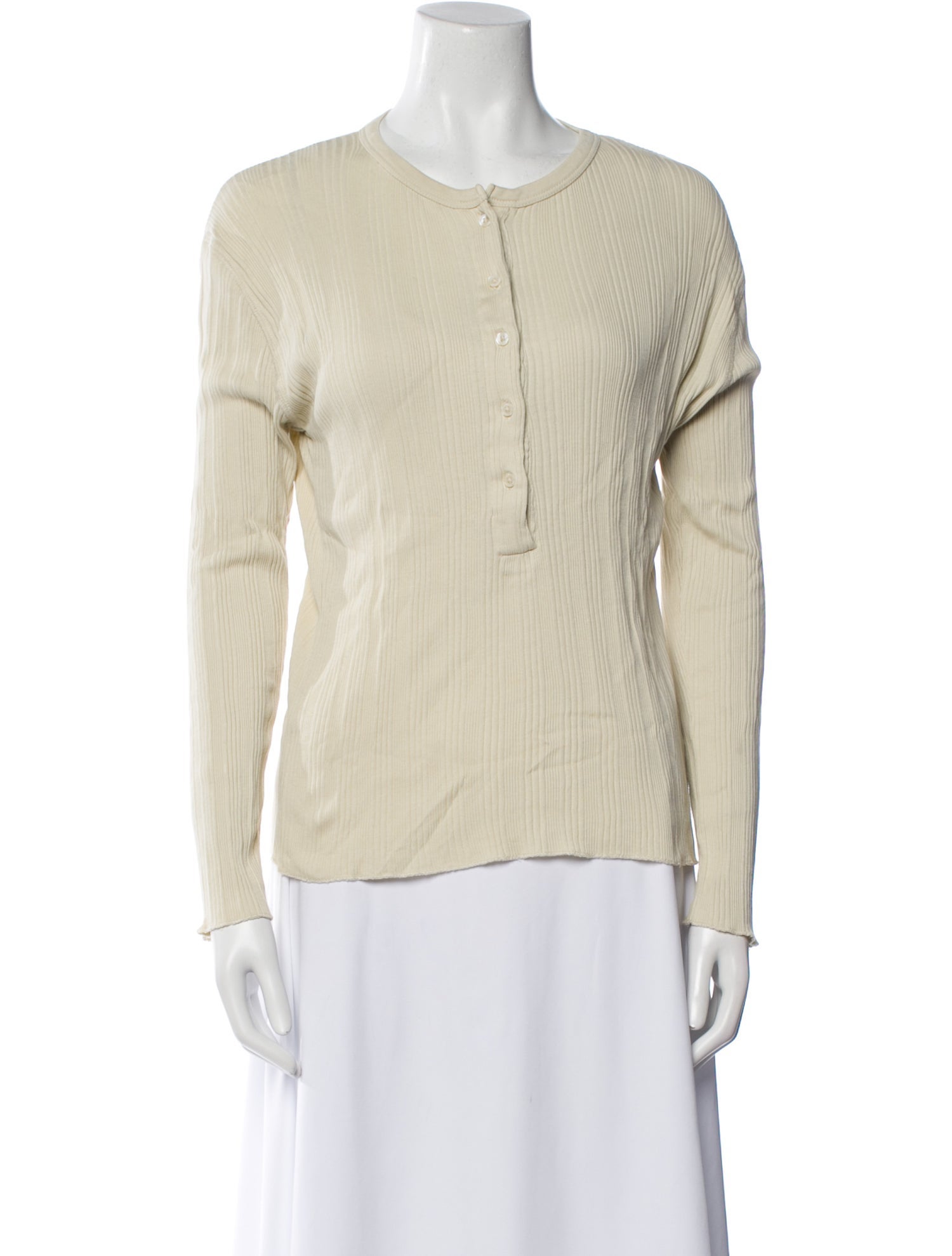 DÔEN Crew Neck Long Sleeve Top