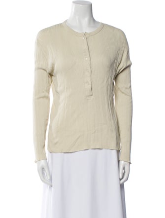 DÔEN Crew Neck Long Sleeve Top