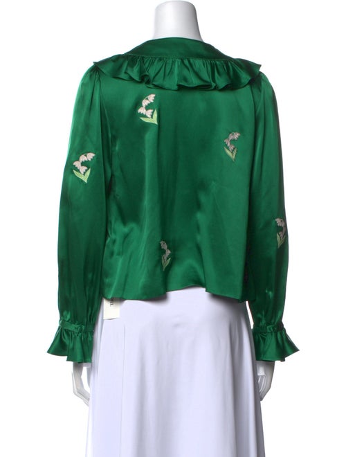 DÔEN Silk Crew Neck Blouse