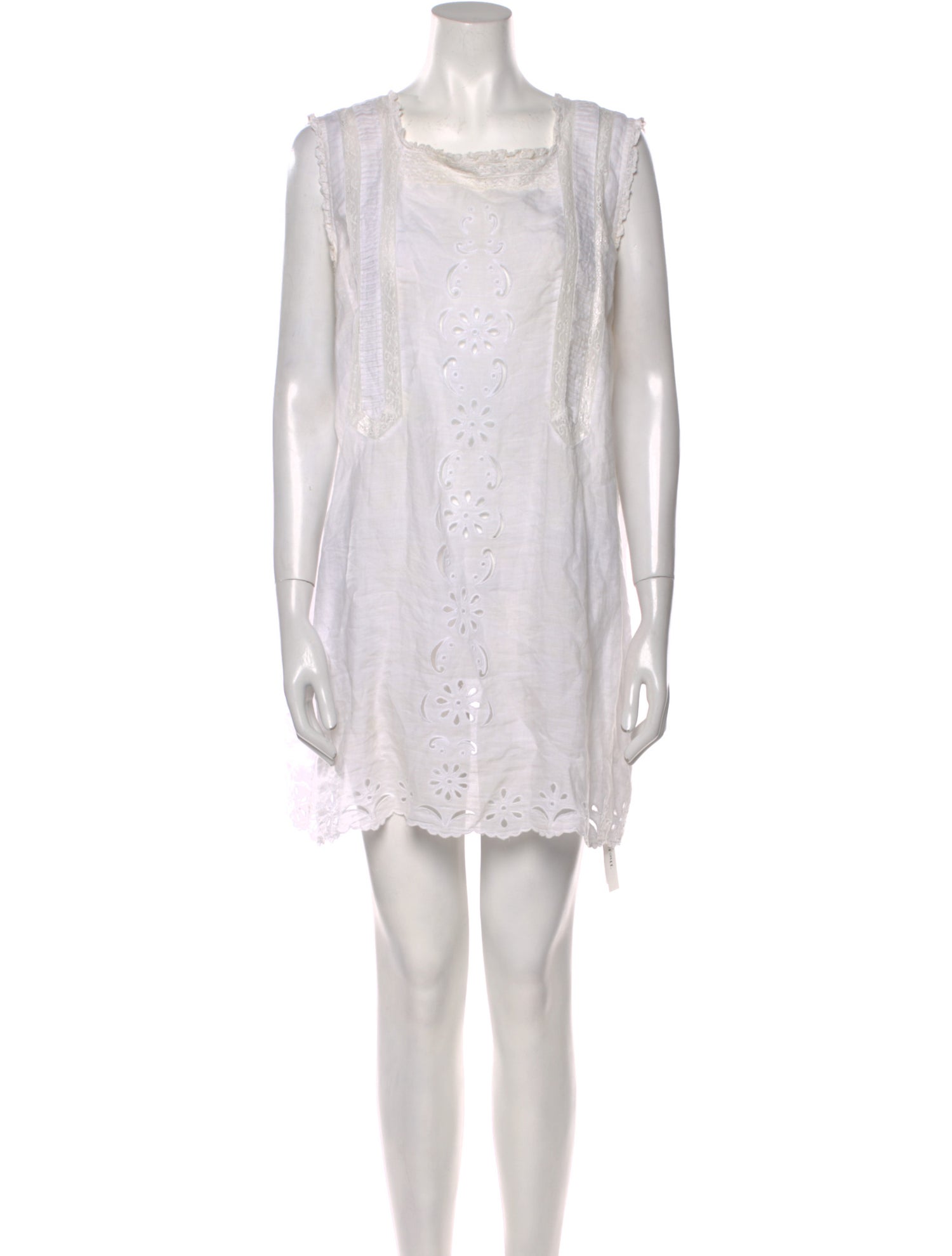 DÔEN Square Neckline Mini Dress