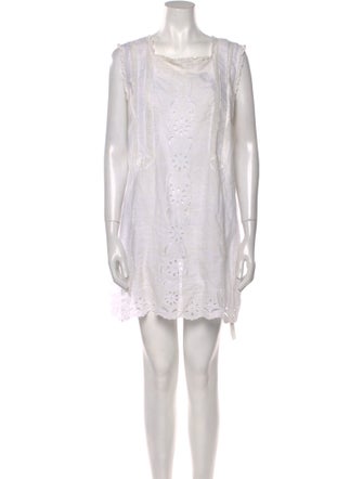 DÔEN Square Neckline Mini Dress