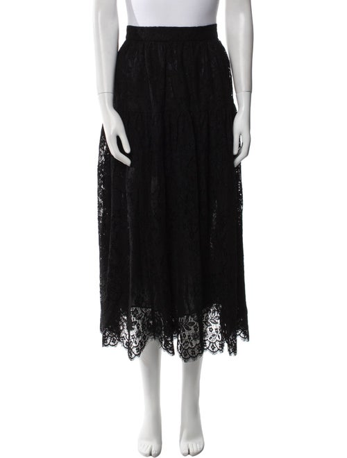 DÔEN Lace Midi Length Skirt