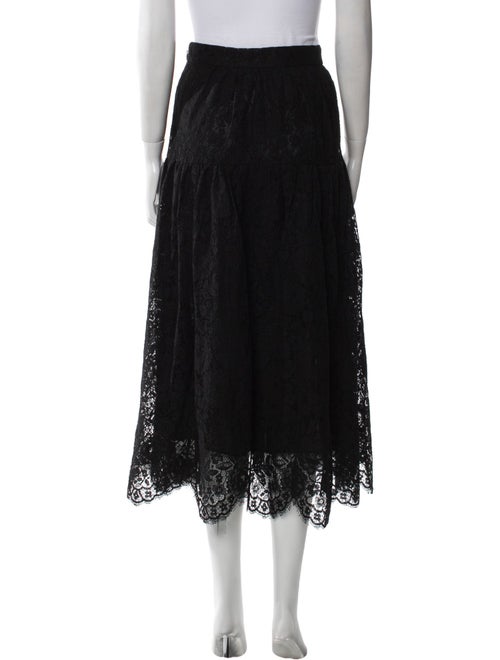 DÔEN Lace Midi Length Skirt