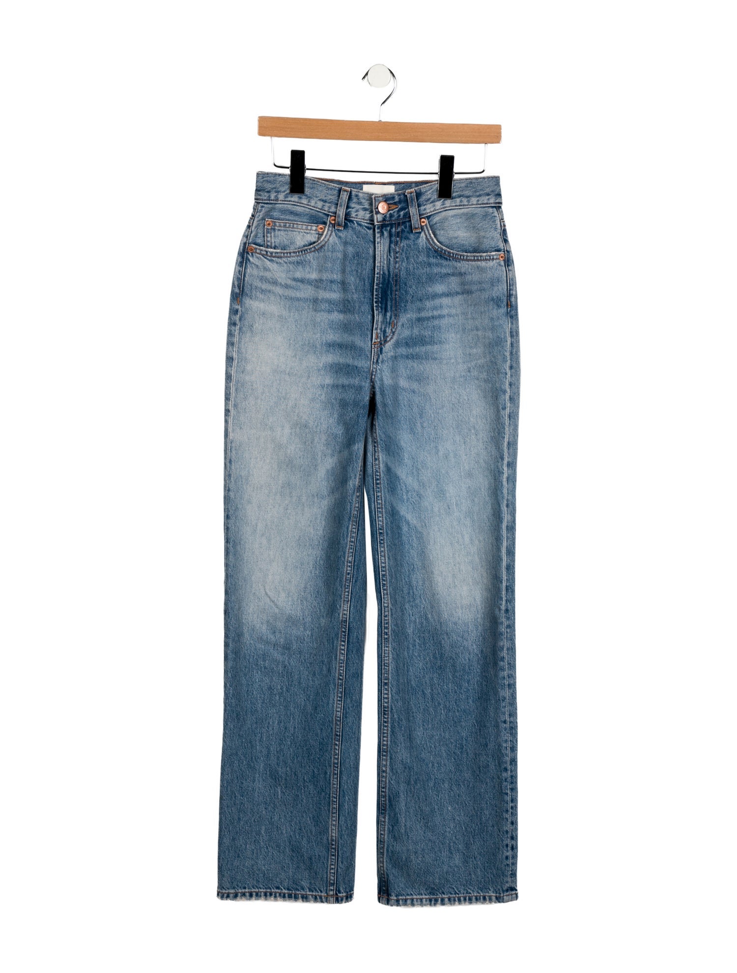 DÔEN High-Rise Wide Leg Jeans