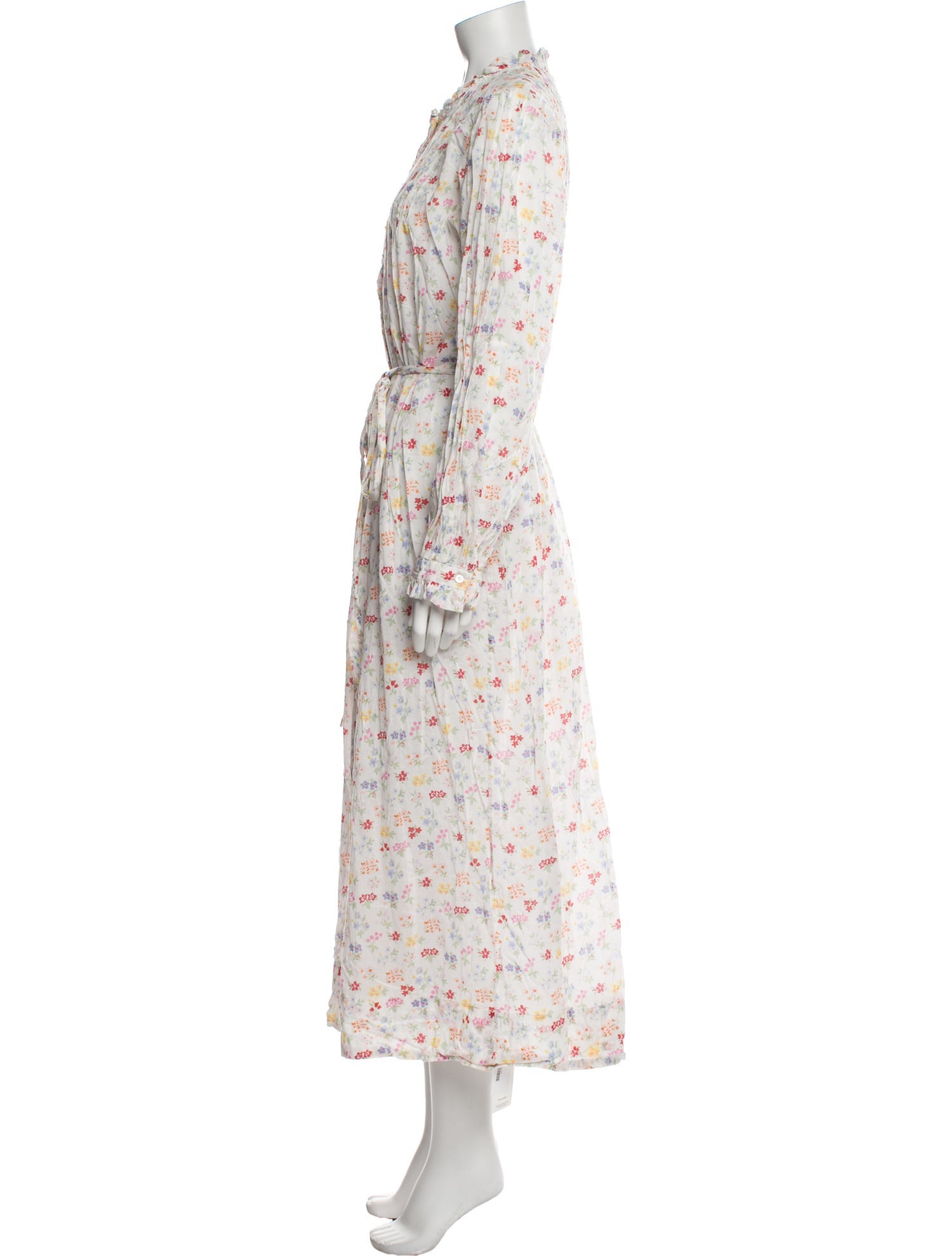 DÔEN Floral Print Long Dress