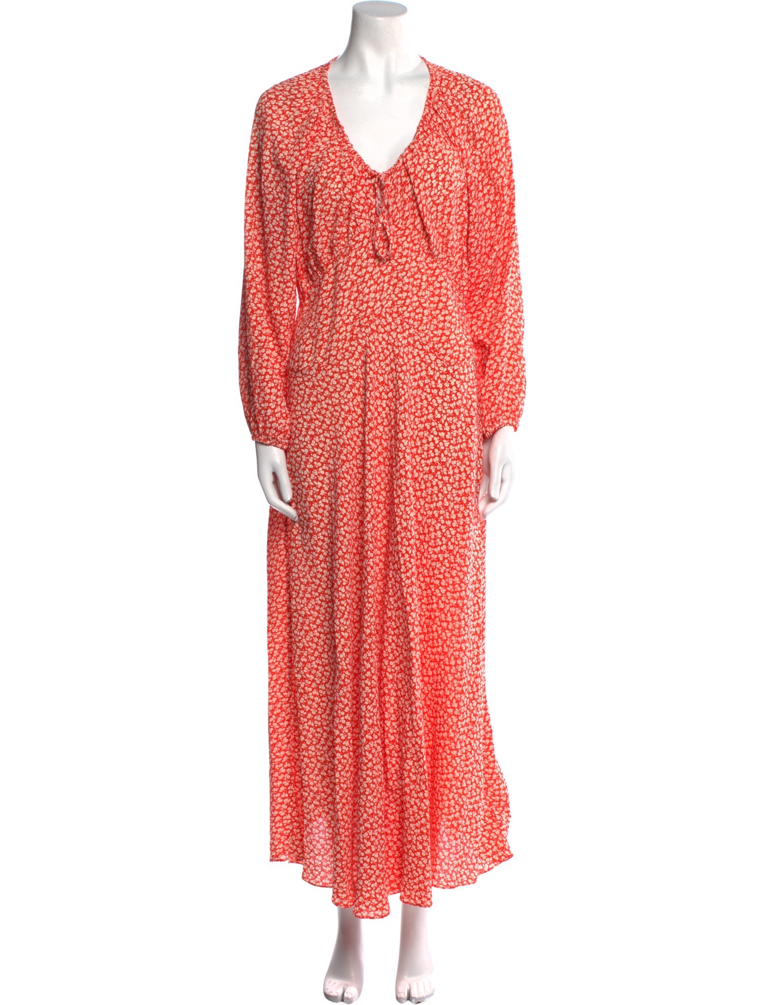 DÔEN Printed Long Dress