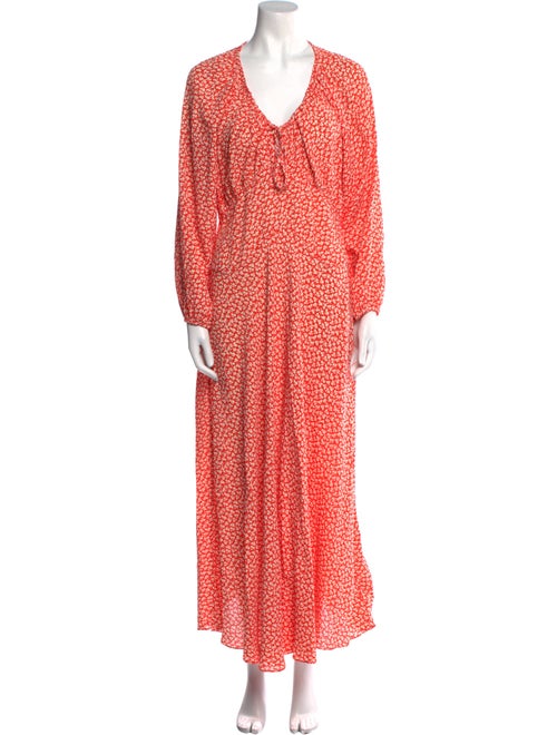 DÔEN Printed Long Dress