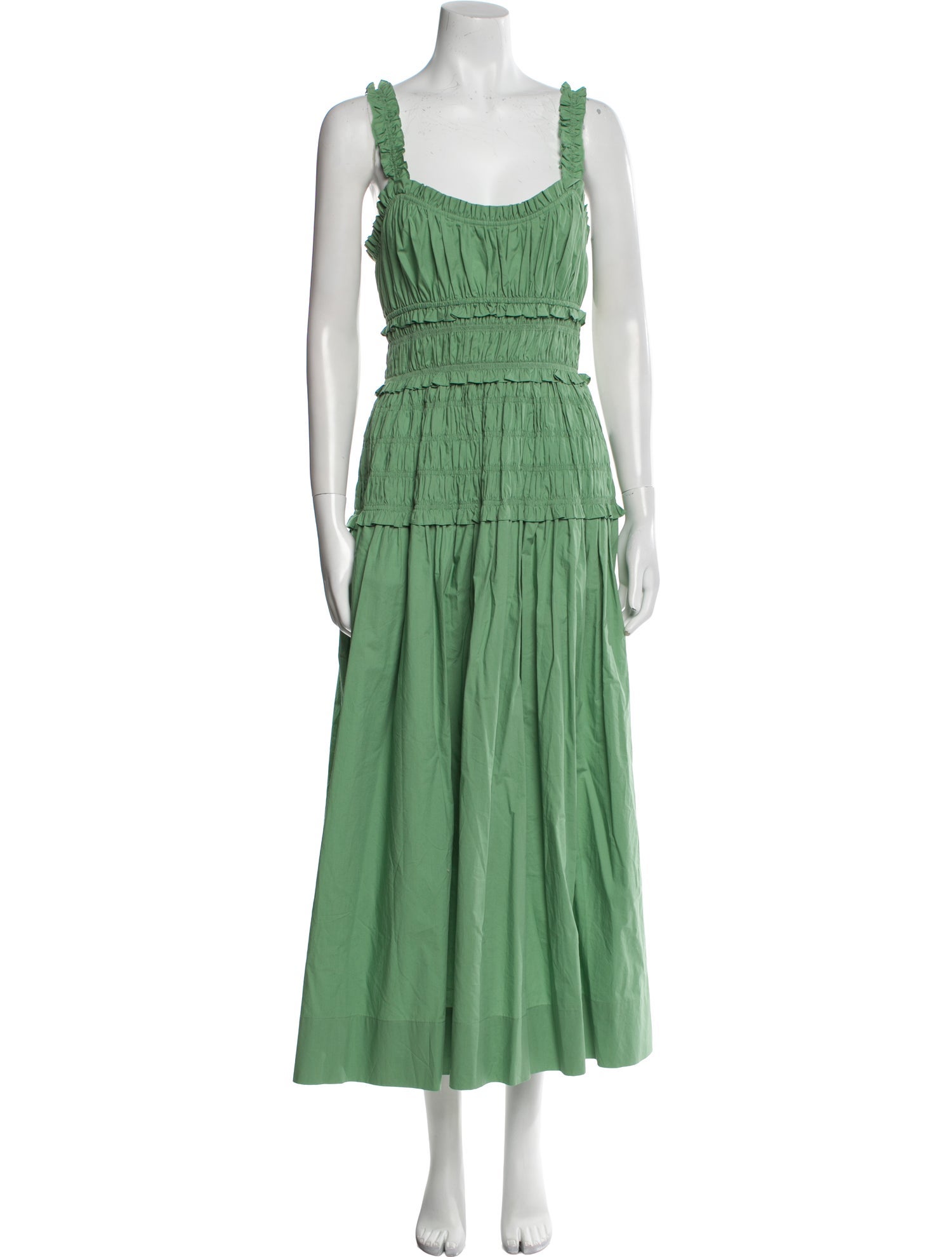 DÔEN Square Neckline Long Dress