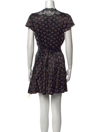 DÔEN Floral Print Mini Dress