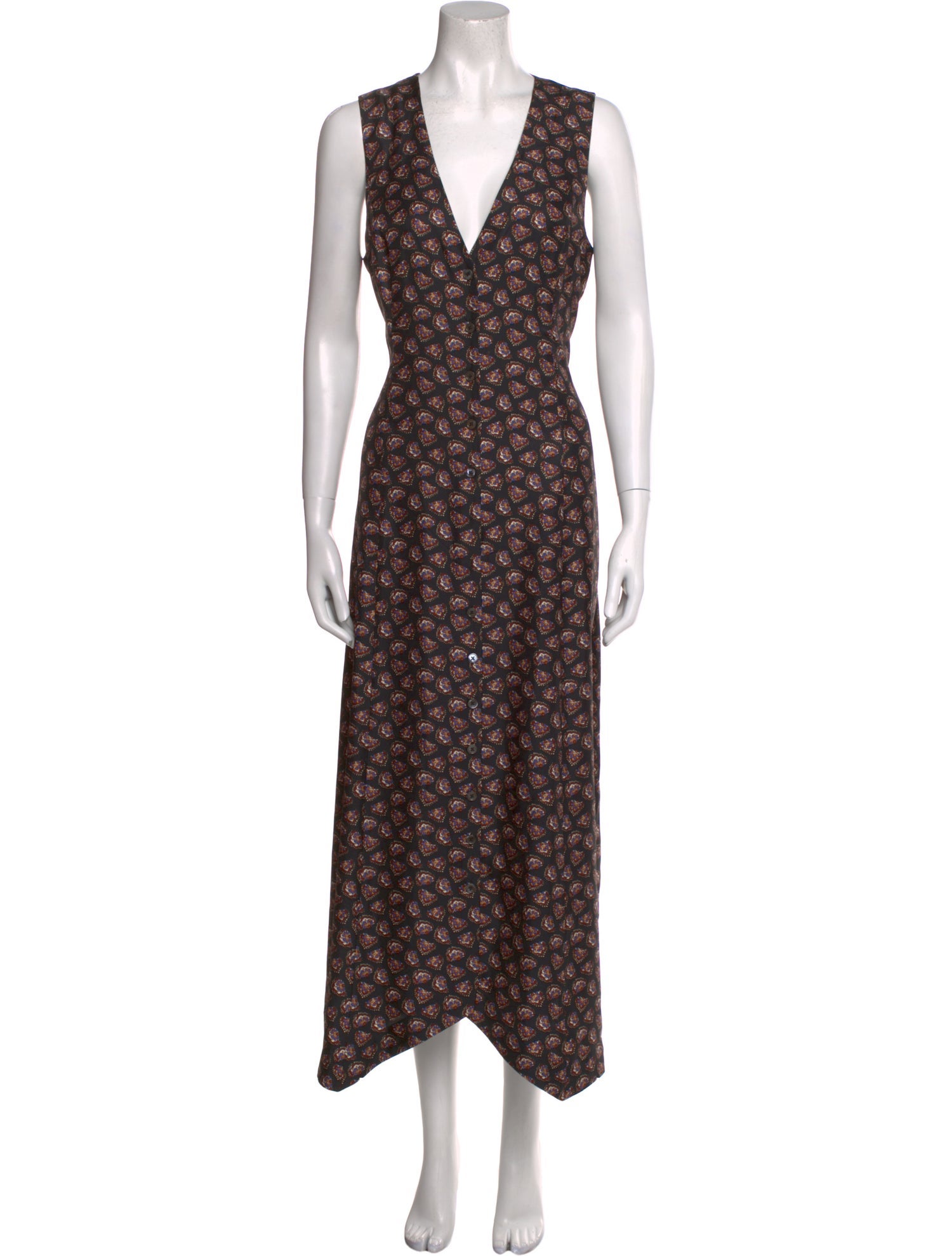 DÔEN Silk Long Dress