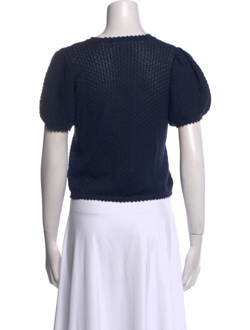 DÔEN Crew Neck Short Sleeve Crop Top