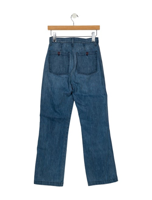 DÔEN High-Rise Straight Leg Jeans