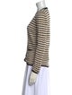 DÔEN Striped V-Neck Sweater