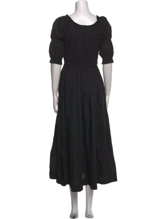 DÔEN Square Neckline Long Dress