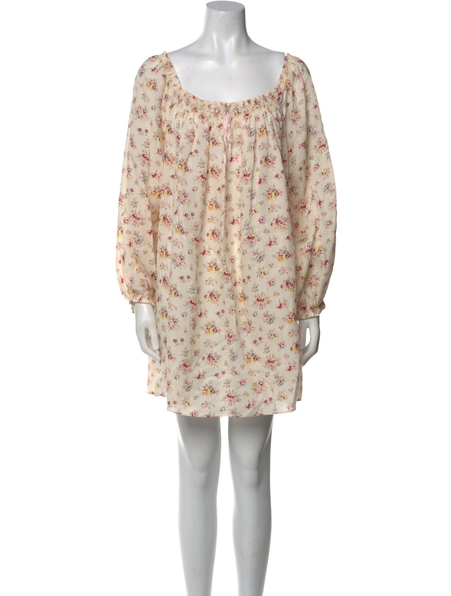 DÔEN Floral Print Mini Dress