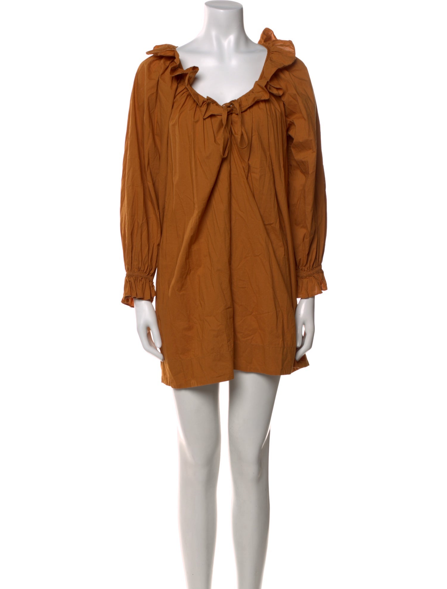 DÔEN V-Neck Mini Dress