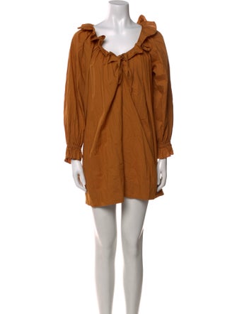 DÔEN V-Neck Mini Dress