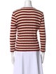 DÔEN Striped Crew Neck Top