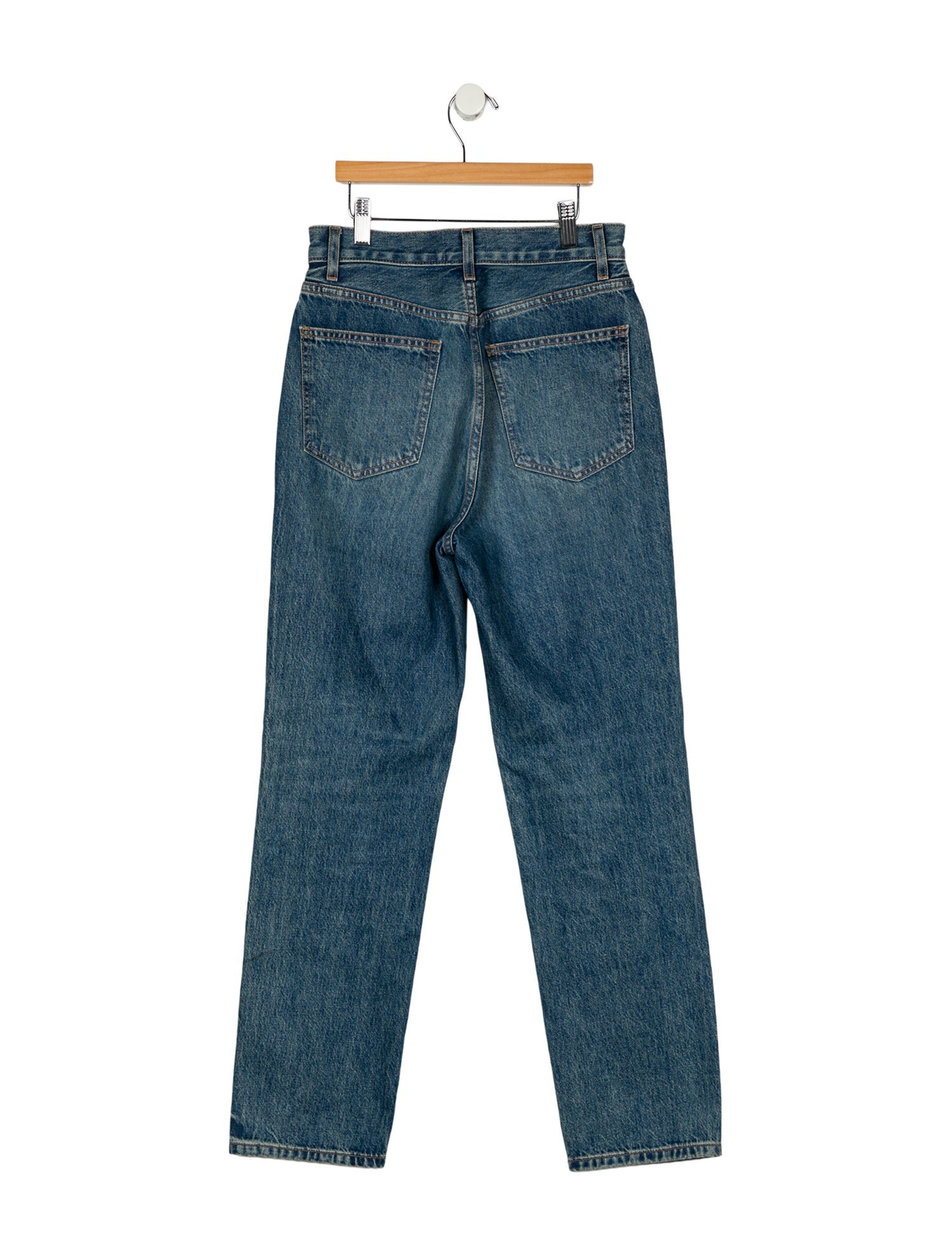 DÔEN Mid-Rise Straight Leg Jeans