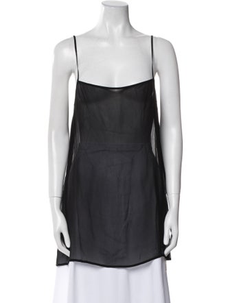 DÔEN Square Neckline Sleeveless Tunic