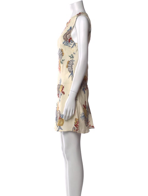 DÔEN Floral Print Mini Dress