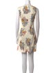 DÔEN Floral Print Mini Dress
