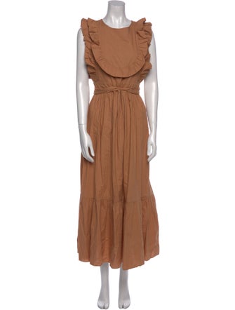 DÔEN Crew Neck Mini Dress