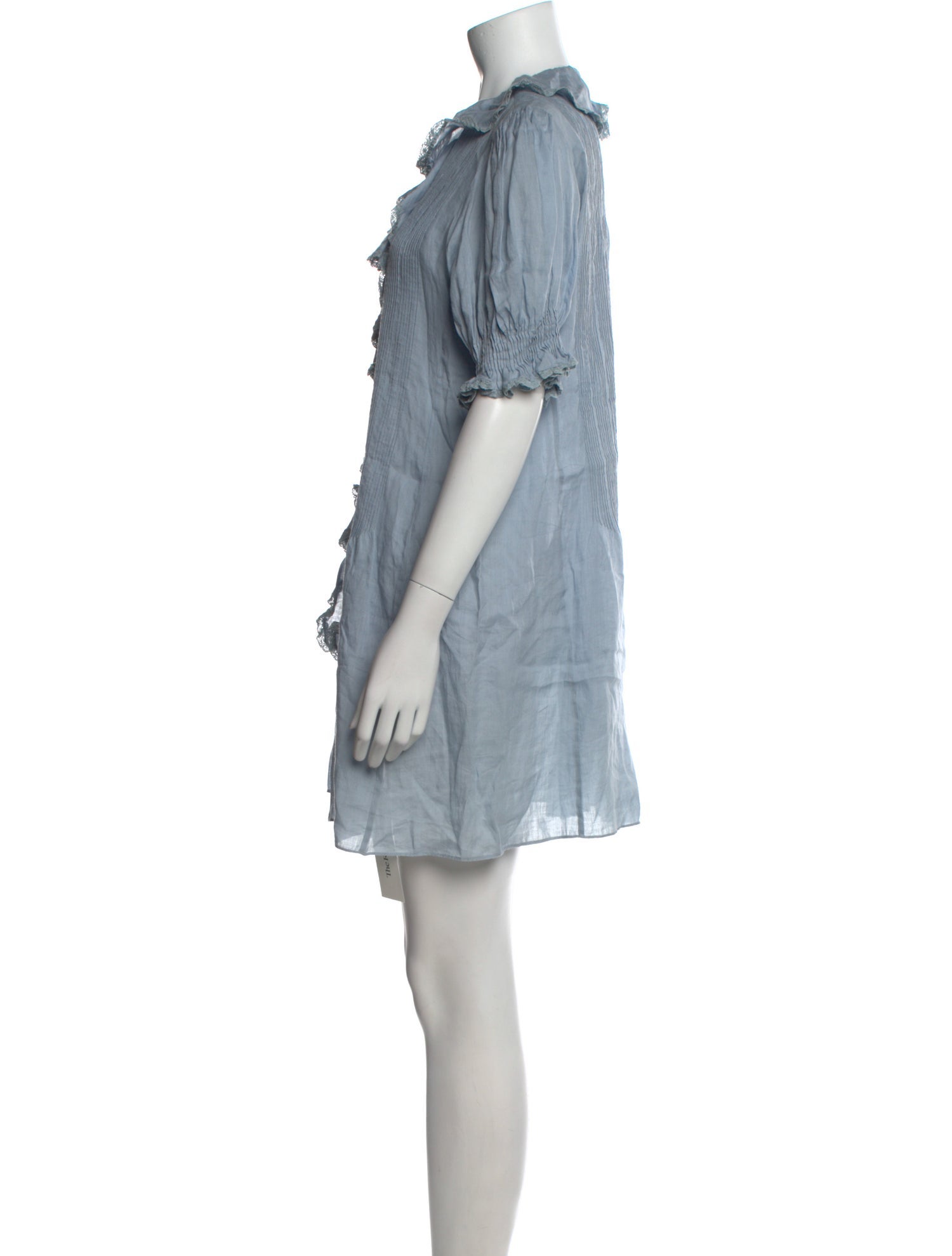 DÔEN V-Neck Mini Dress