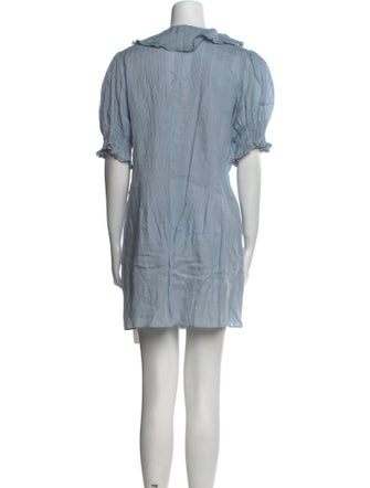 DÔEN V-Neck Mini Dress