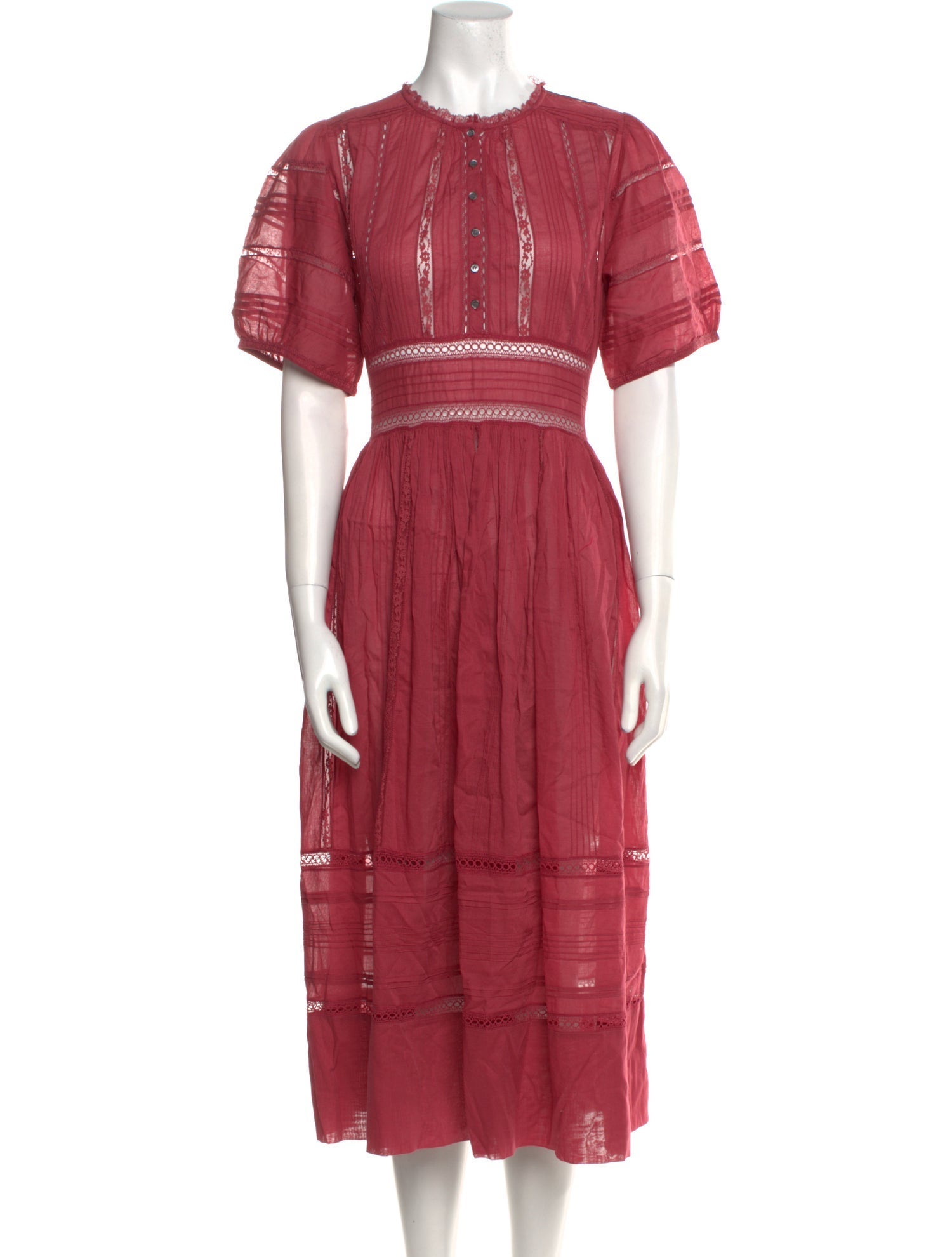 DÔEN Crew Neck Long Dress w/ Tags