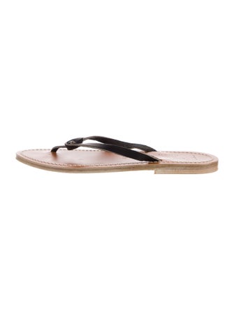 DÔEN Leather Flip Flops