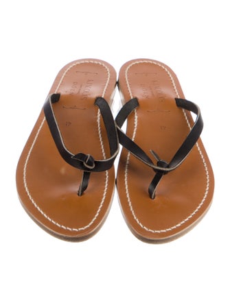 DÔEN Leather Flip Flops