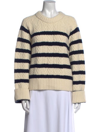 DÔEN Wool Striped Sweater