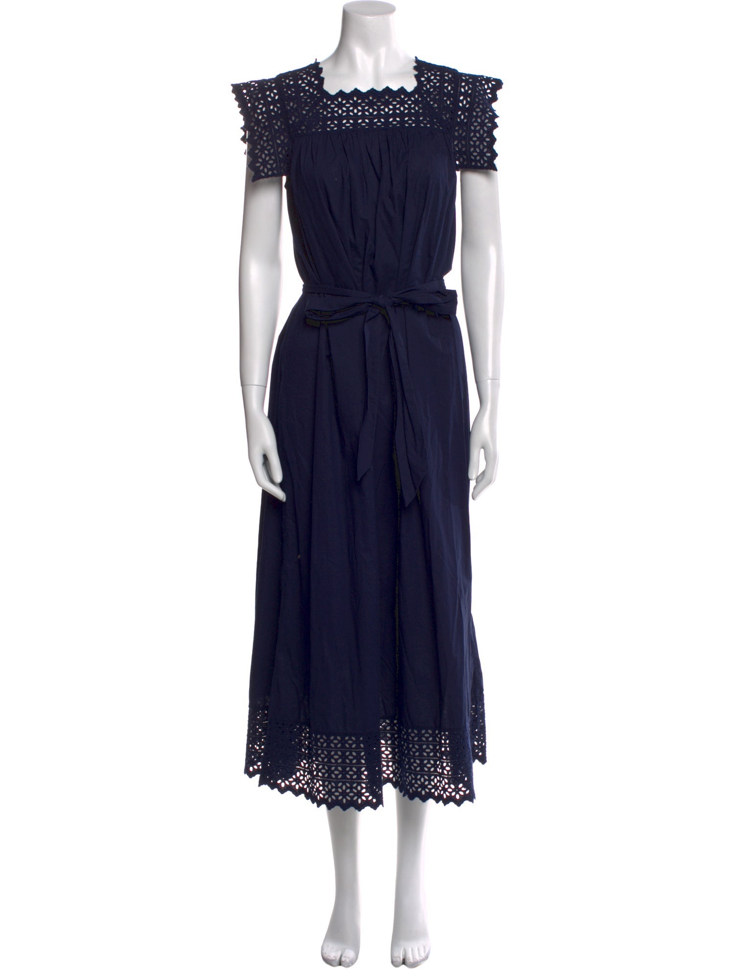 DÔEN Square Neckline Long Dress