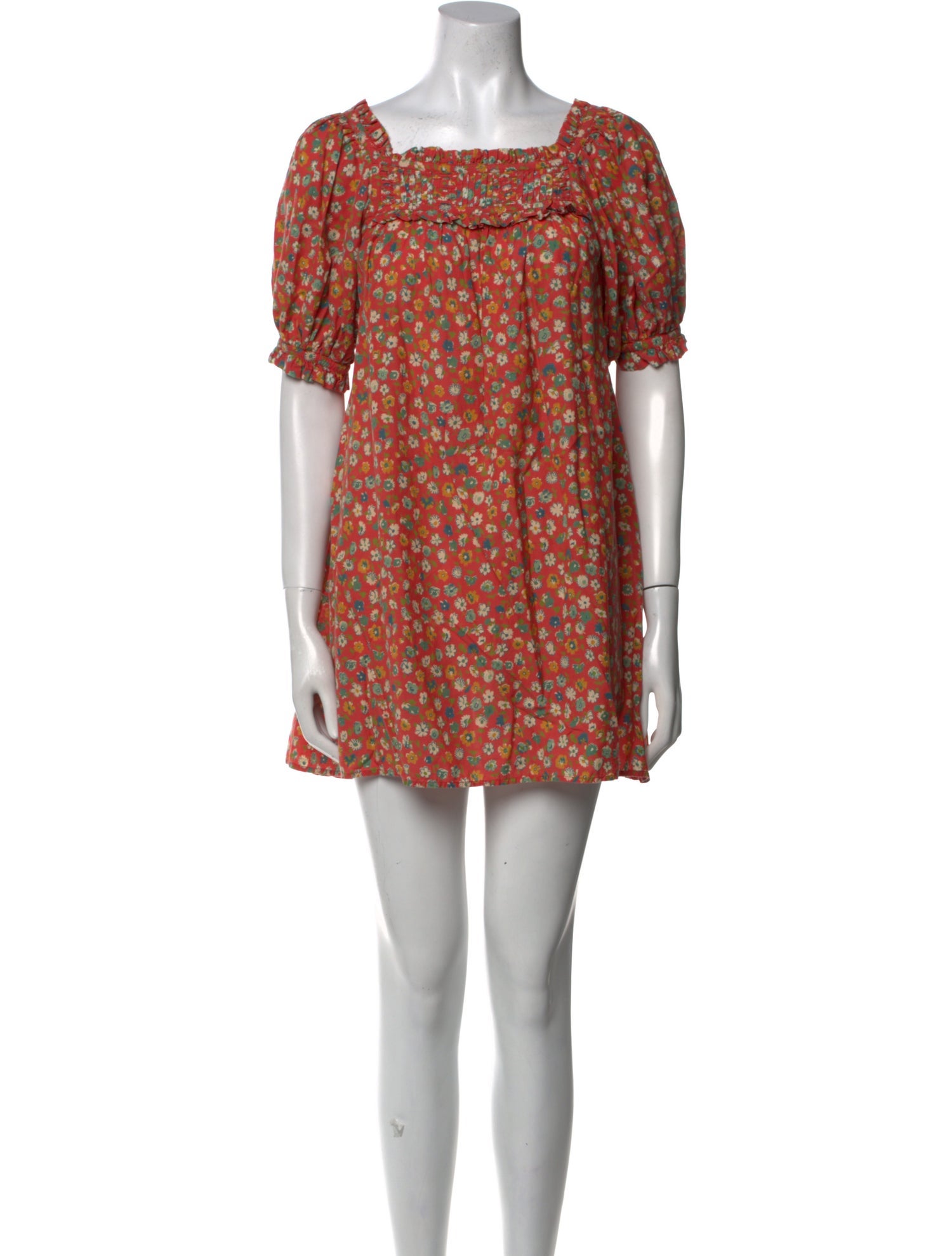 DÔEN Floral Print Mini Dress