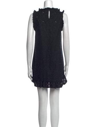 DÔEN Mock Neck Mini Dress